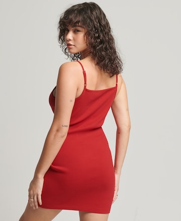 Superdry Kleid 'Essential' in Rot