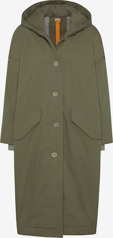 g-lab Winter Coat 'Vivien' in Green: front