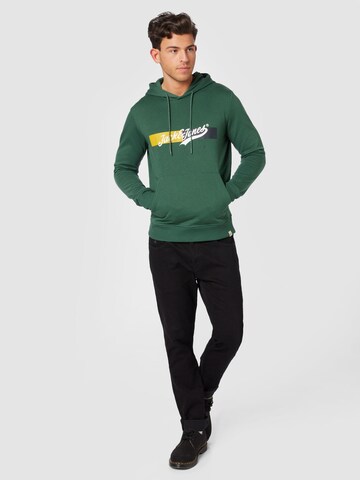 JACK & JONES Sweatshirt 'Becks' i grøn