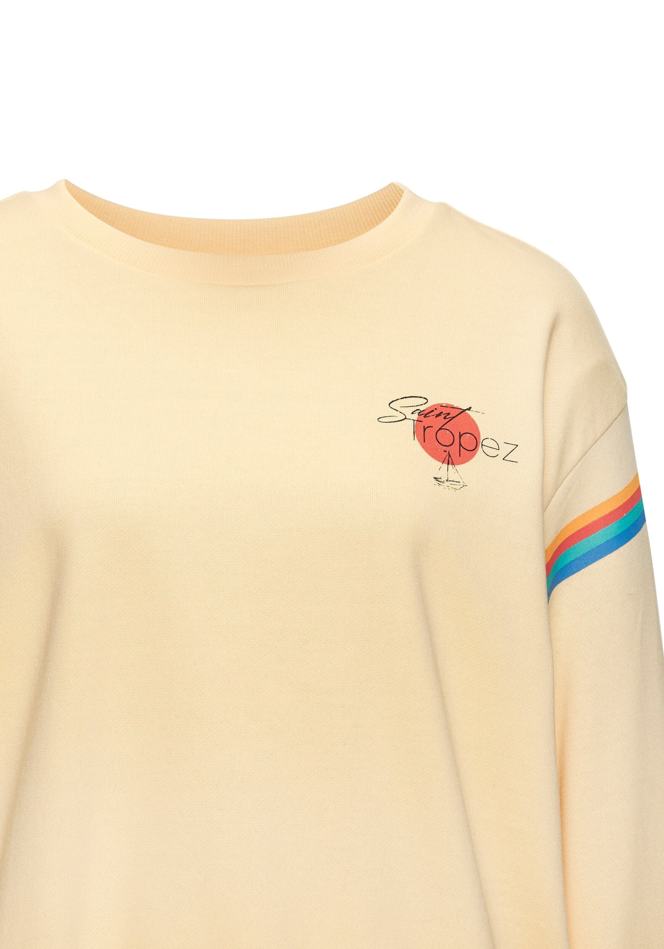 BENCH Sweatshirt in Yellow
