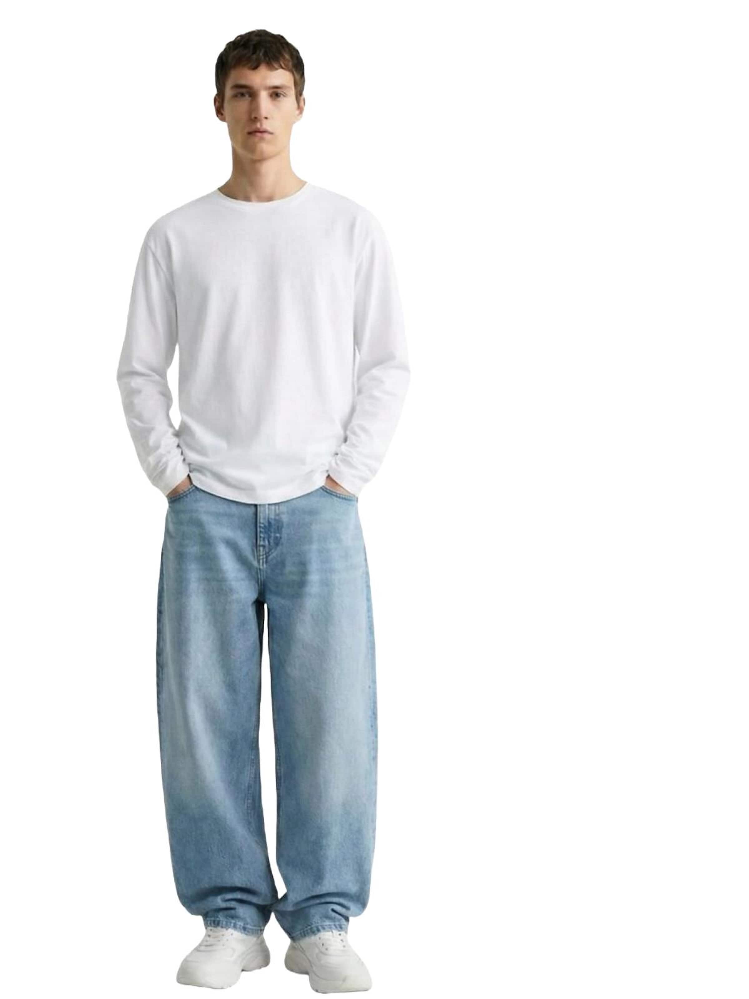 Sweat-shirt LTB Jeans en blanc : devant