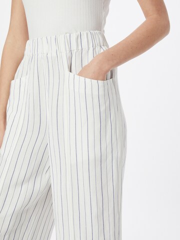 Madewell Wide Leg Hose in Weiß