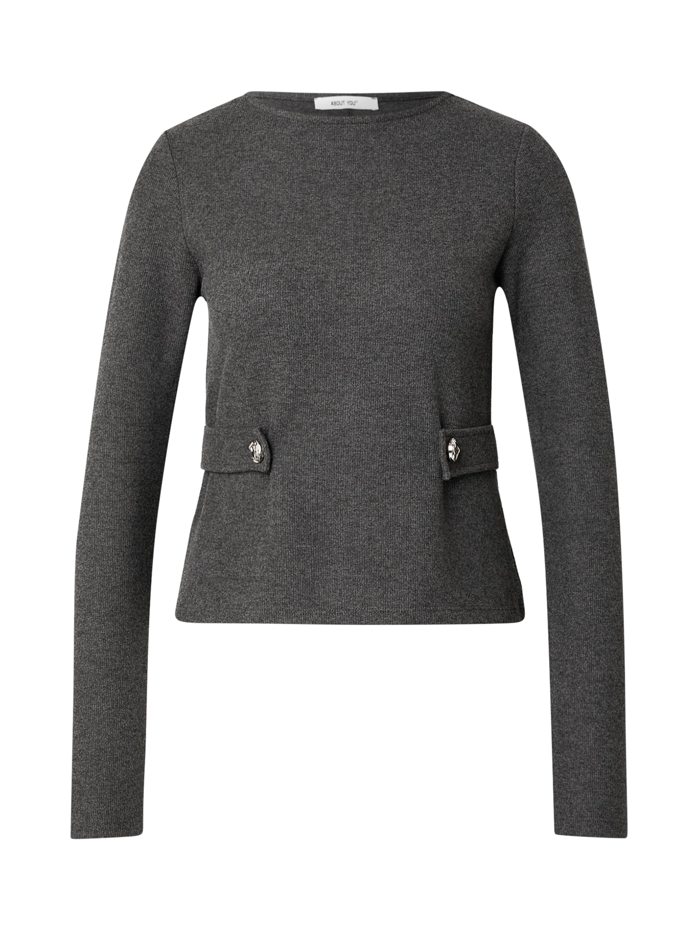 ABOUT YOU Póló 'Mala' - szürke: elől