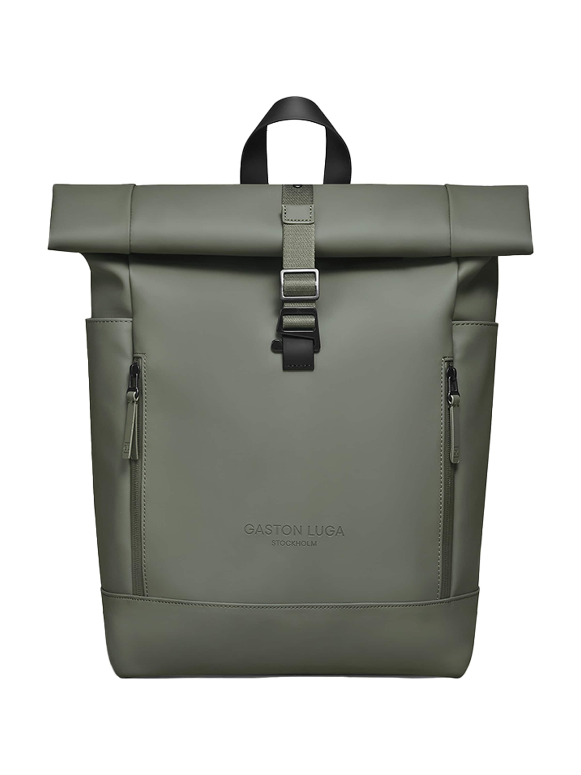 Gaston Luga Backpack 'Rullen' in Green: front