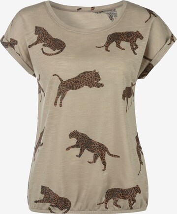 T-shirt LASCANA en beige : devant