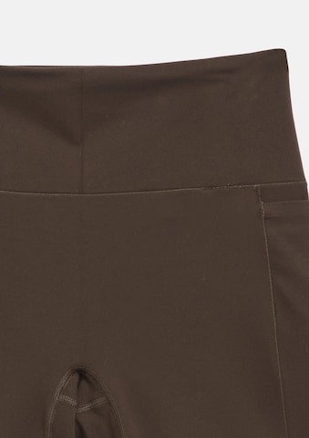 Skinny Leggings s.Oliver en marron : devant