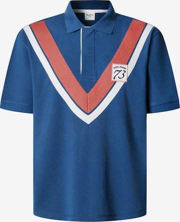 Pepe Jeans Poloshirt 'Malcom' in Blau: Vorderseite