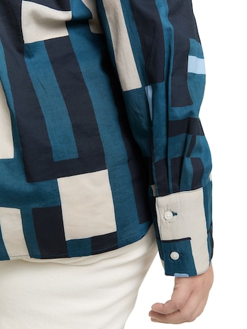 Tom Tailor Women + Blouse in Blue