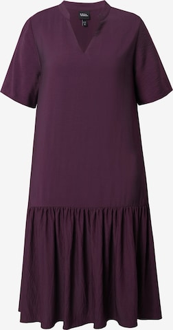 purpurinė Ulla Popken Suknelė: priekis