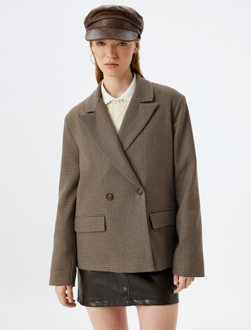 Koton Blazer in Brown: front