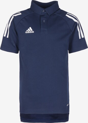 ADIDAS PERFORMANCE Poloshirt in Blau: predná strana