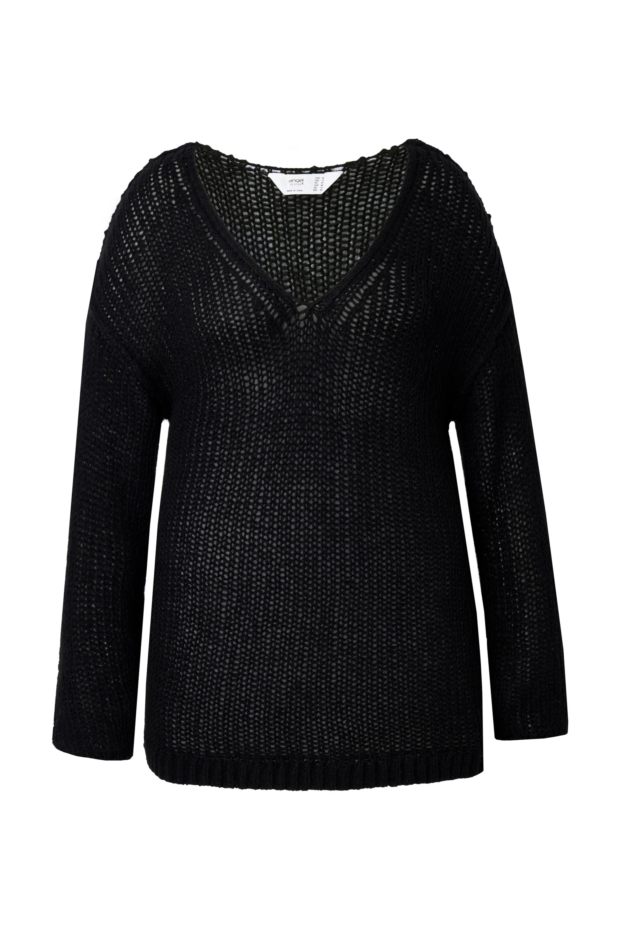 Angel of Style Trui in Zwart: voorkant