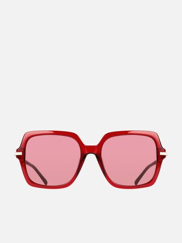 Lunettes de soleil FERRAGAMO en rouge