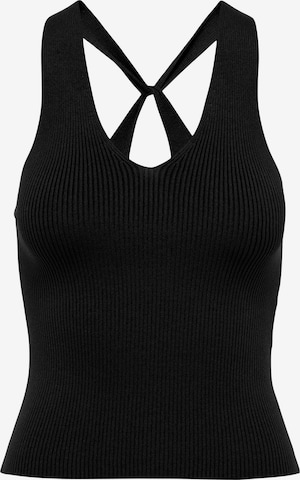 JDY Knitted Top 'SABRINA' in Black: front