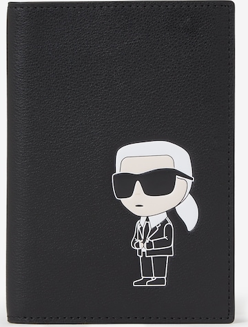 Karl Lagerfeld Case in Black: front