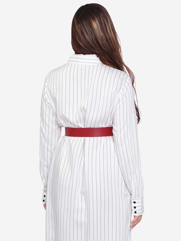Haute Cuir Belt in Red