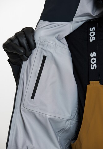 SOS Athletic Jacket 'Lipno' in Black