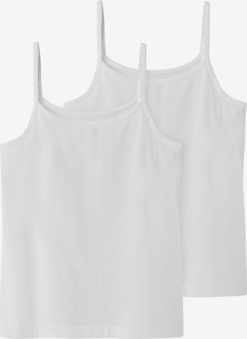 Maillot de corps TWO SOON en blanc : devant