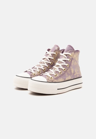 CONVERSE - Sapatilhas altas 'CTAS' em roxo