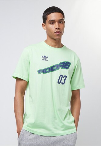 ADIDAS ORIGINALS T-Shirt in Grün: Vorderseite