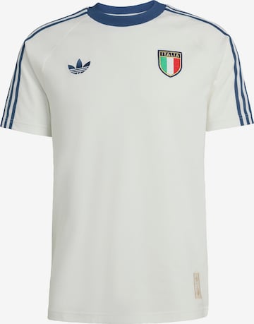 T-Shirt fonctionnel 'Italien Originals' ADIDAS PERFORMANCE en blanc : devant