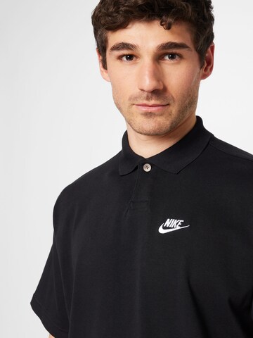 Nike Sportswear Poloshirt in Schwarz