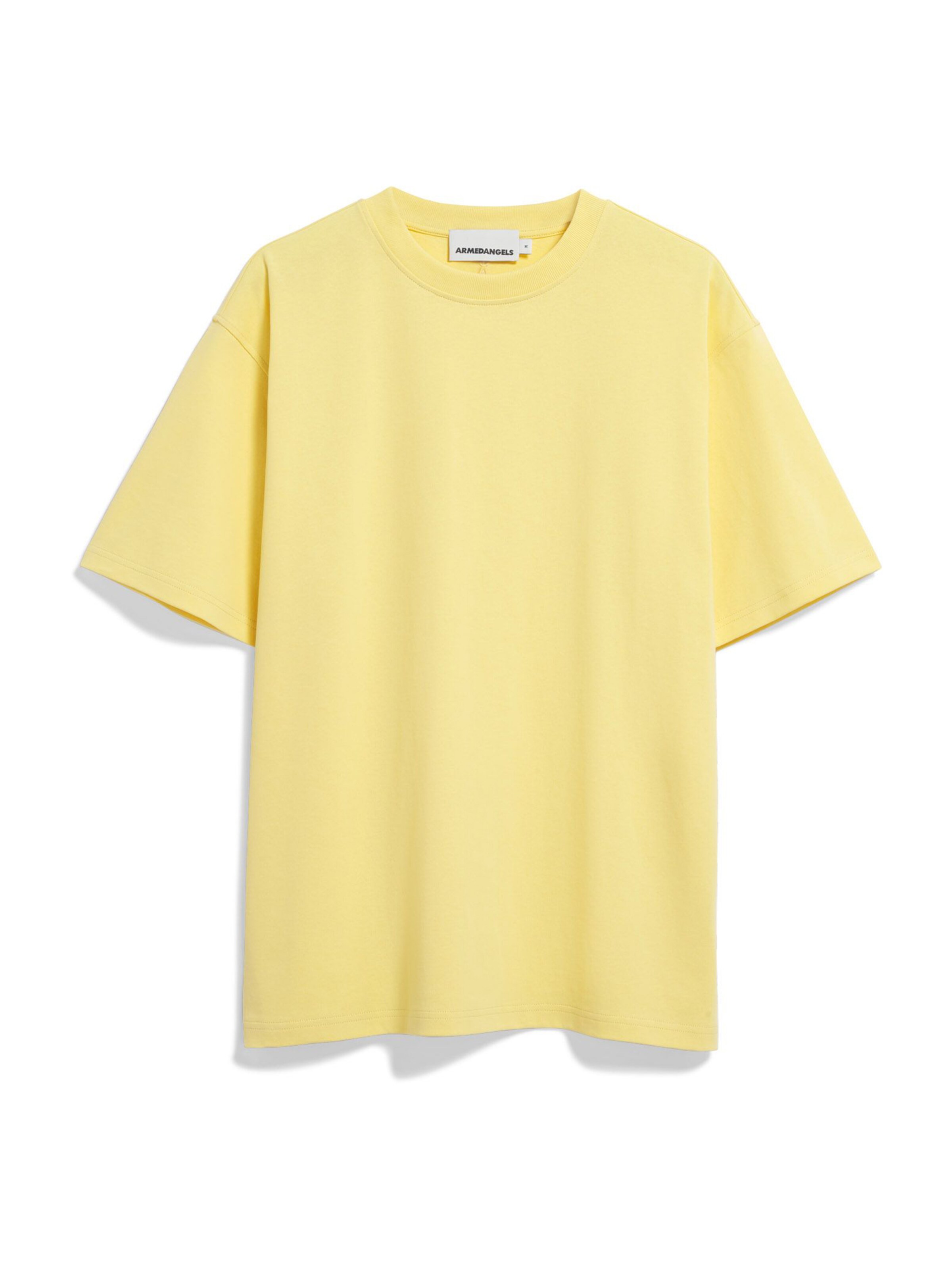 ARMEDANGELS Bluser & t-shirts 'MAARKOS' i gul: forside