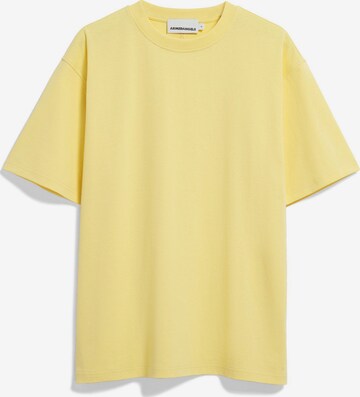 ARMEDANGELS Bluser & t-shirts 'MAARKOS' i gul: forside
