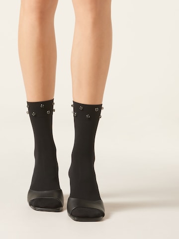 CALZEDONIA Socken in Schwarz: Vorderseite