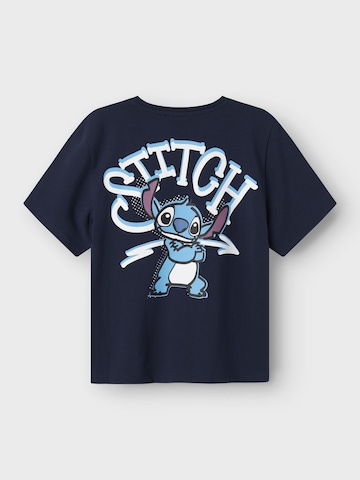 NAME IT Shirts 'Stitch' i blå