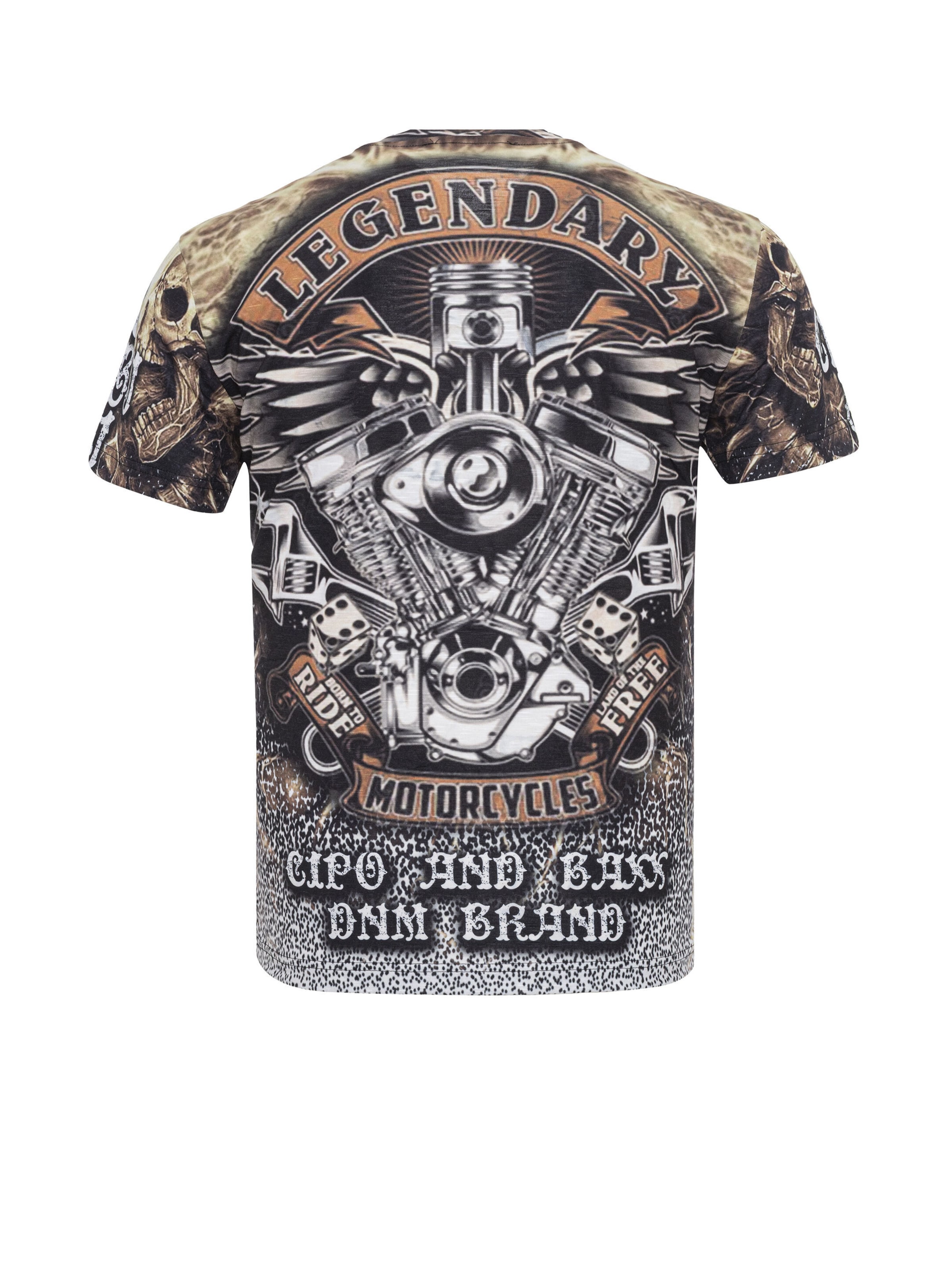 CIPO & BAXX Shirt 'CT820' in Black