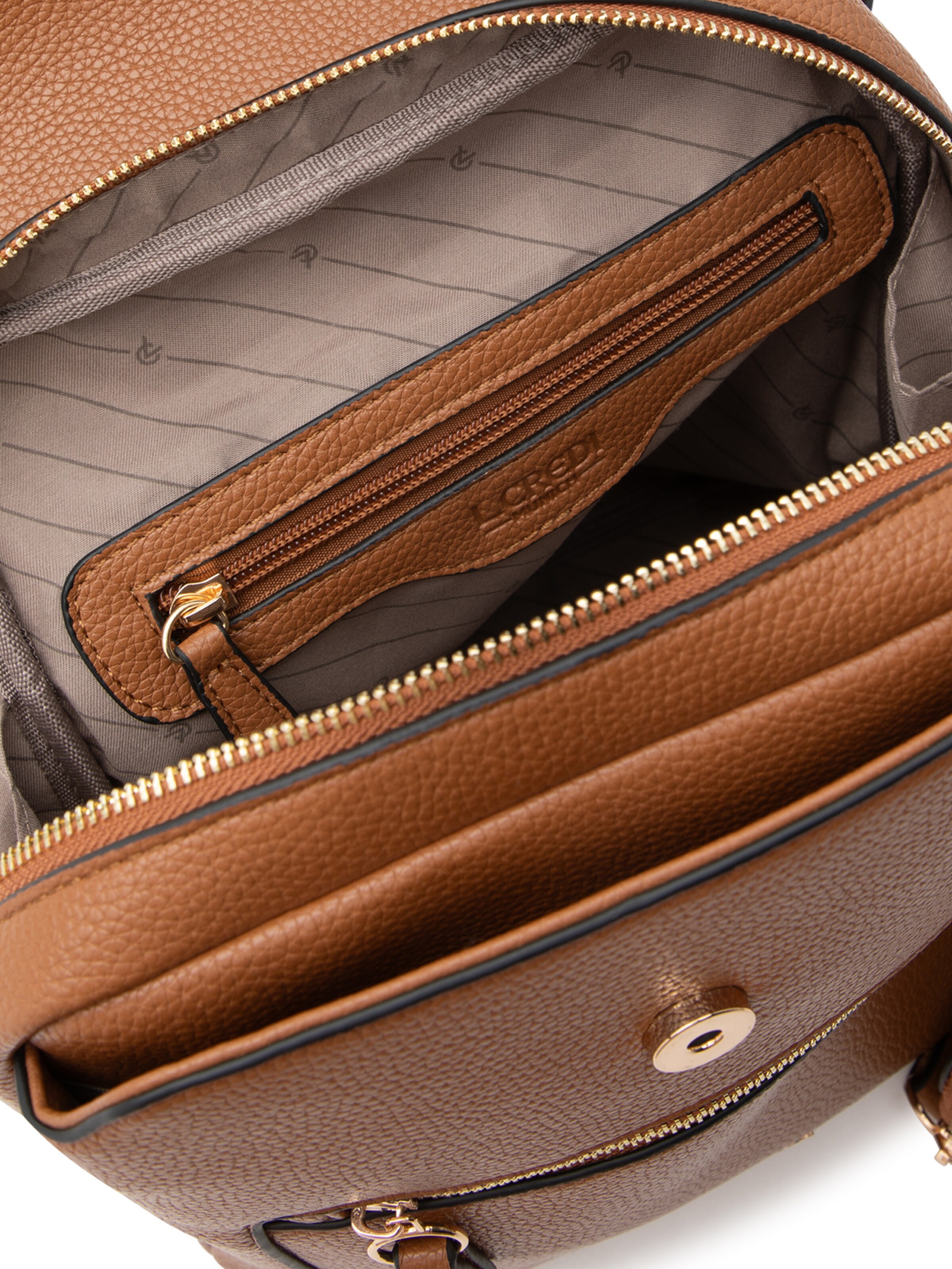 L.CREDI Nahrbtnik 'Ninina' | rjava barva