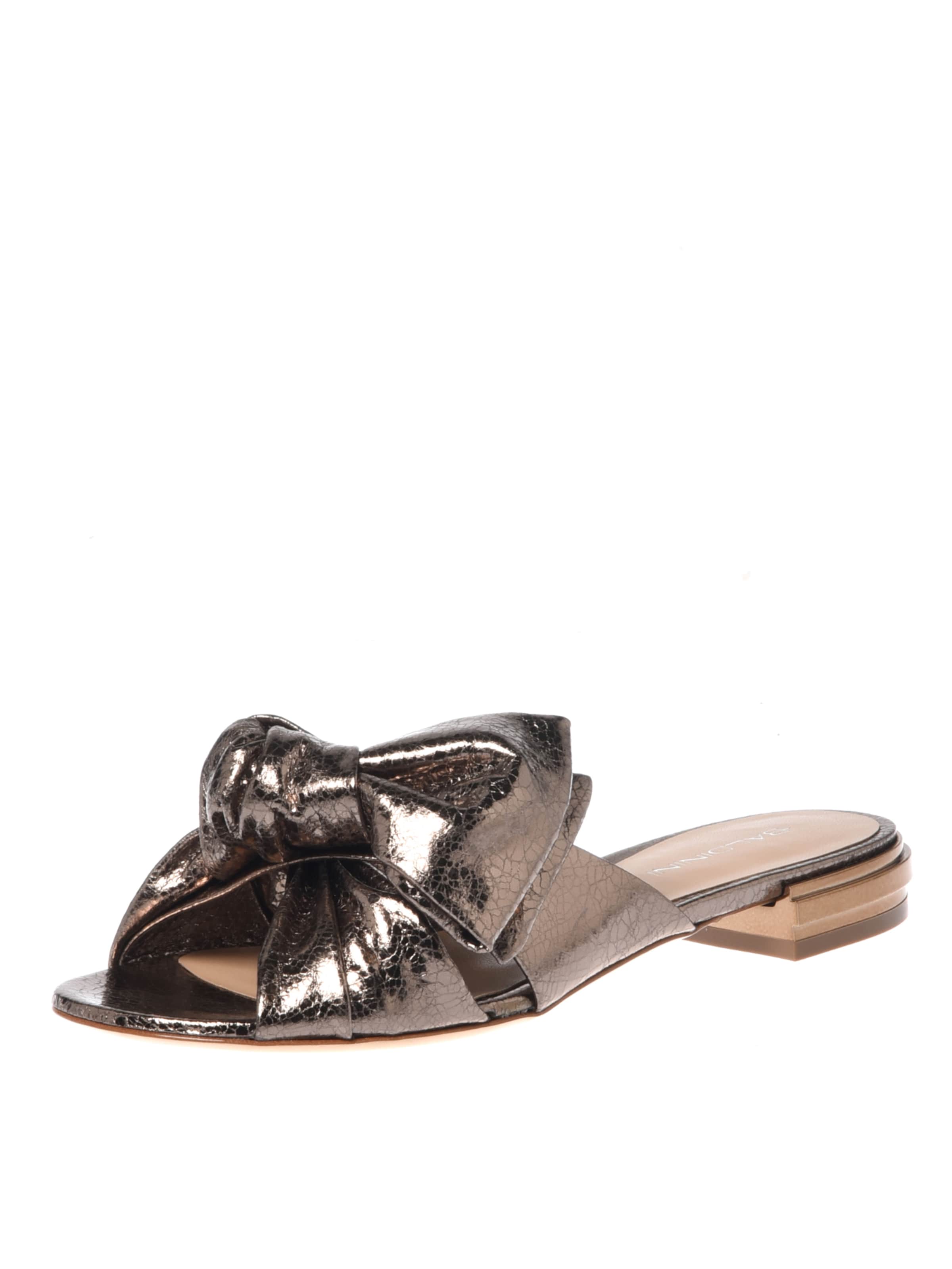 BALDININI Mule in Gold: front