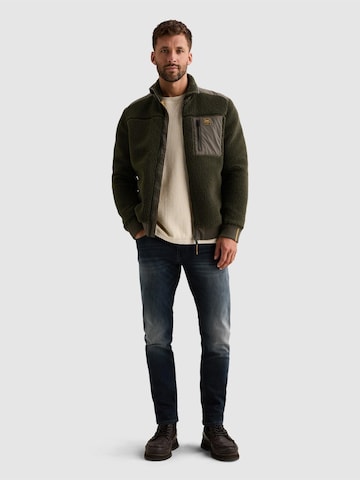 PME Legend Übergangsjacke 'Sherpa hybrid jacket with zipper closure'‌‌‌‌‌ in Grün