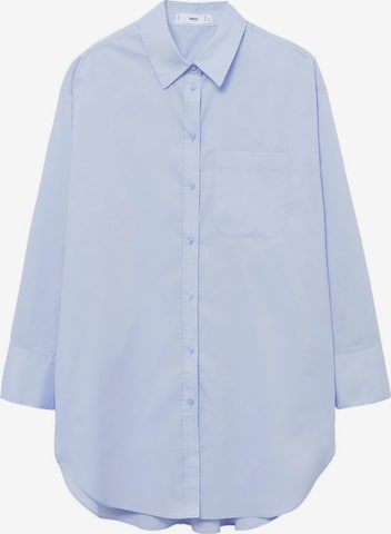 MANGO Blouse 'James' in Blue: front