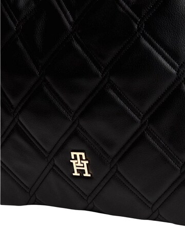 Borsa a spalla 'TH FEMININE MINI TOTE AW0AW18716' di TOMMY HILFIGER in nero