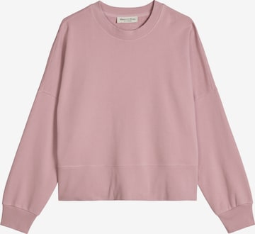 Sweat-shirt Marc O'Polo en rose : devant