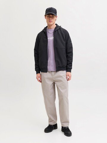 JACK & JONES Overgangsjakke 'JCOFUSION' i sort