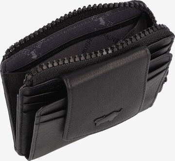 Braun Büffel Wallet 'Capri' in Black