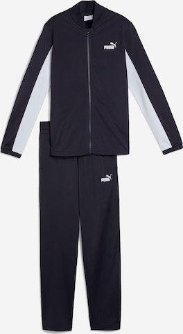 Tuta da jogging di PUMA in blu: frontale