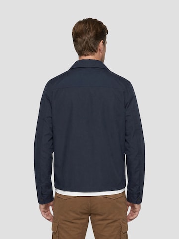 Schott NYC Between-Seasons Coat in Blue