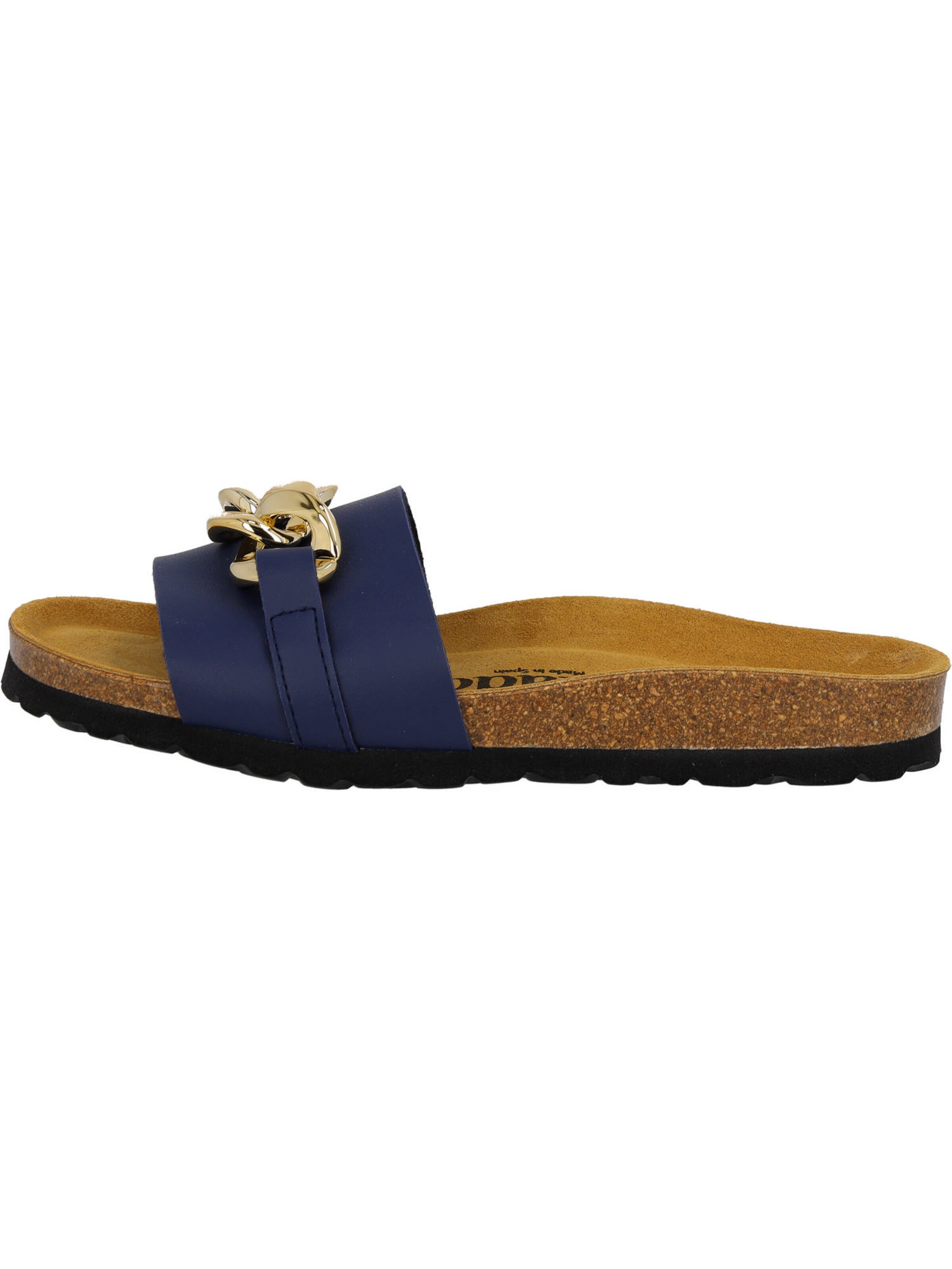 Palado Muiltjes 'Gozo' in Blauw: voorkant