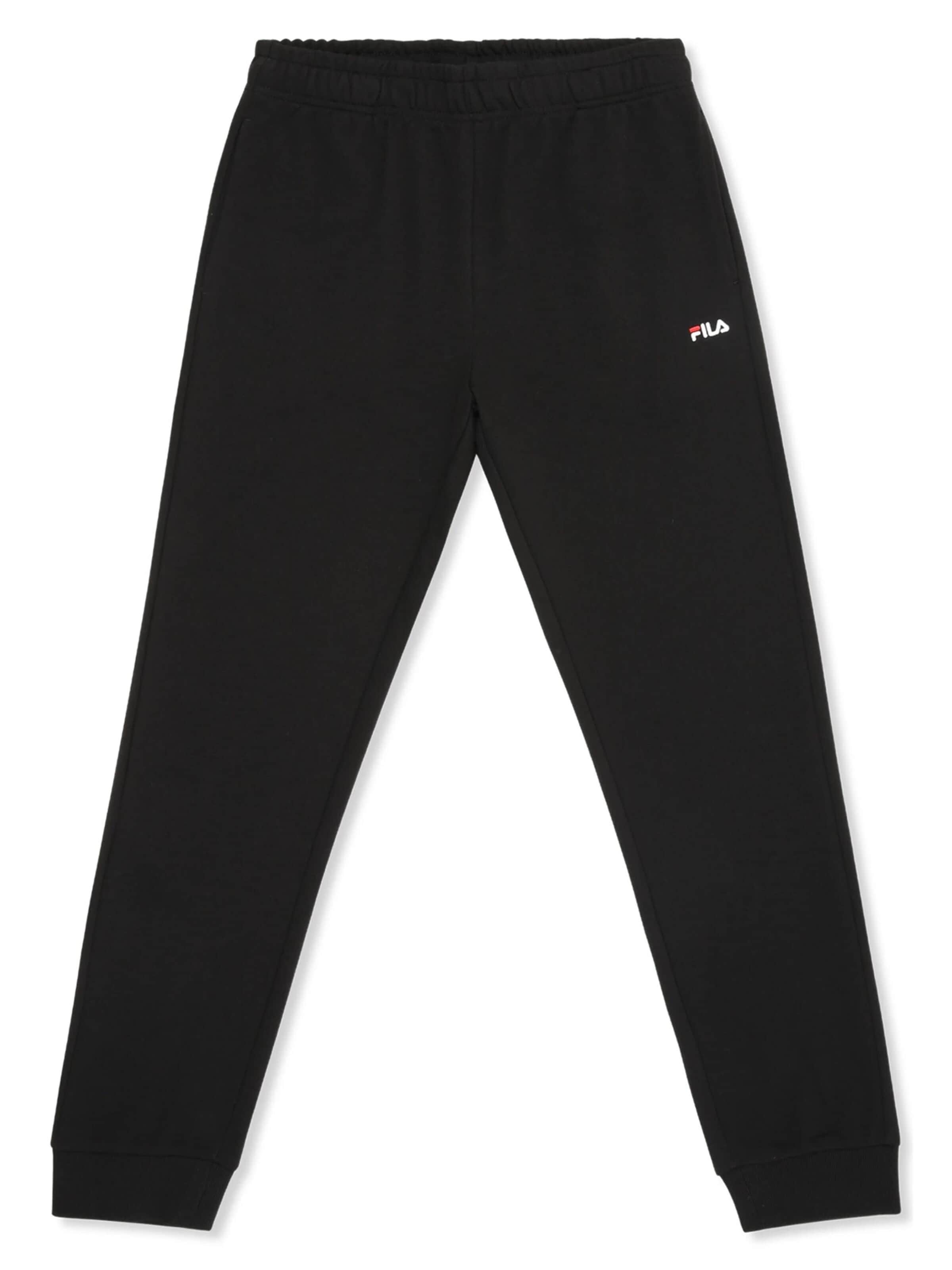 FILA Regular Housut 'LUNIGO sweat pants' värissä musta