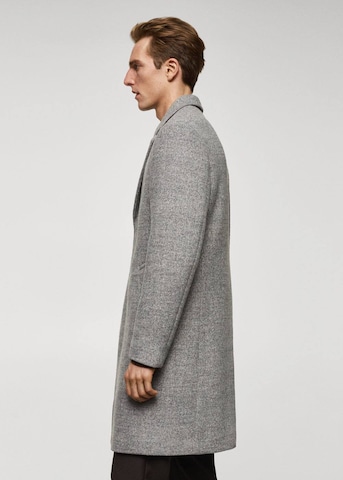 MANGO MAN Between-Seasons Coat 'Carpi' in Grey