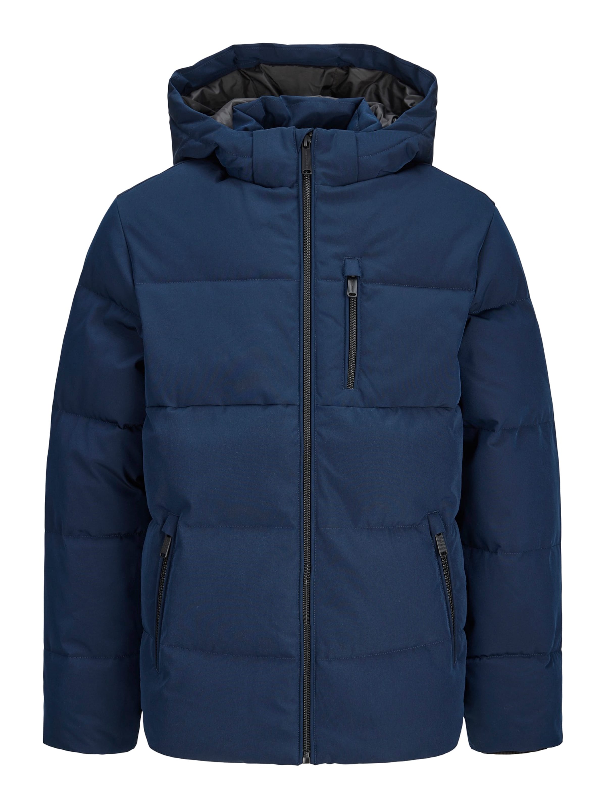 Jack & Jones JuniorZimska jakna 'JJEBECKS' - plava boja: prednji dio