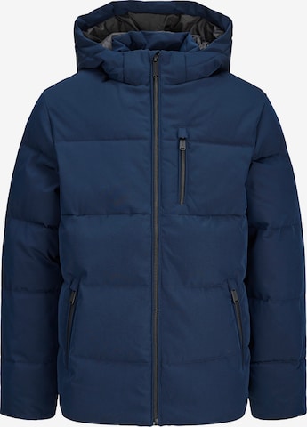 Jack & Jones JuniorZimska jakna 'JJEBECKS' - plava boja: prednji dio