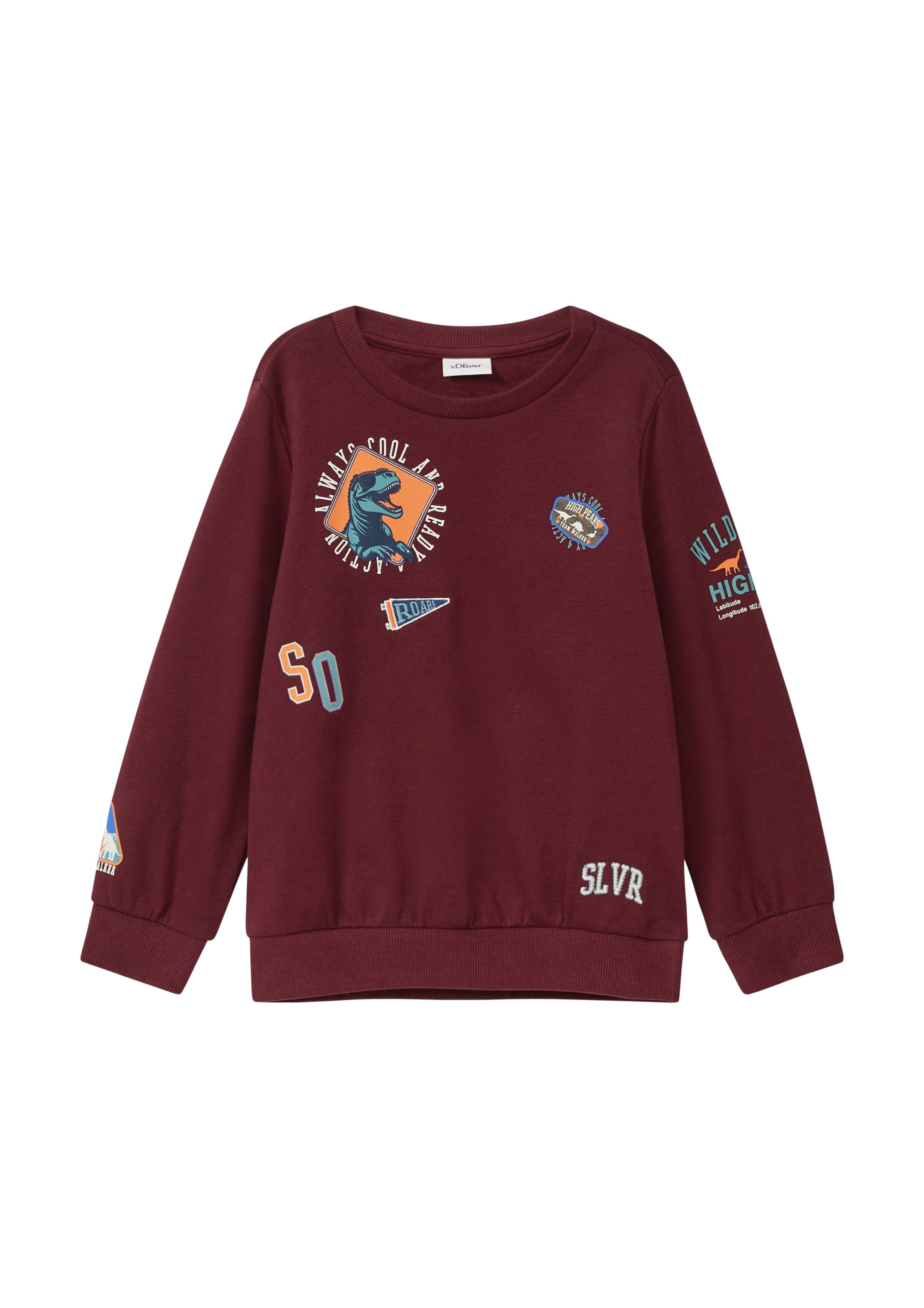 Sweat s.Oliver en rouge : devant