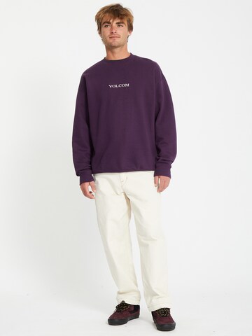 Volcom Sweatshirt in Purple