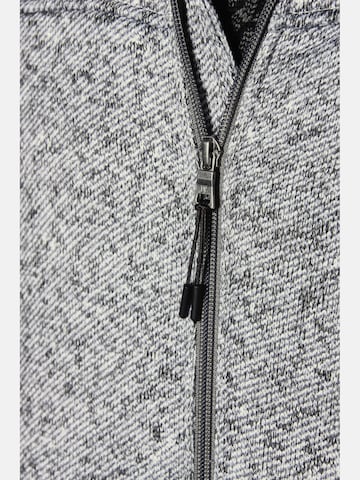 Jan Vanderstorm Sweat jacket ' Mikrikson ' in Grey