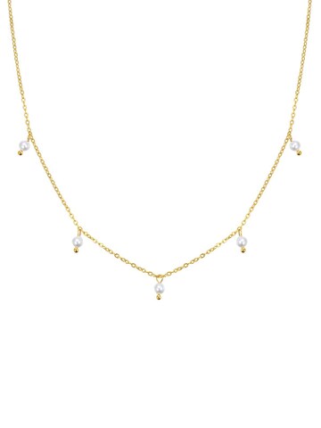 Hey Happiness Kette 'Cinque Pearl' in Gold